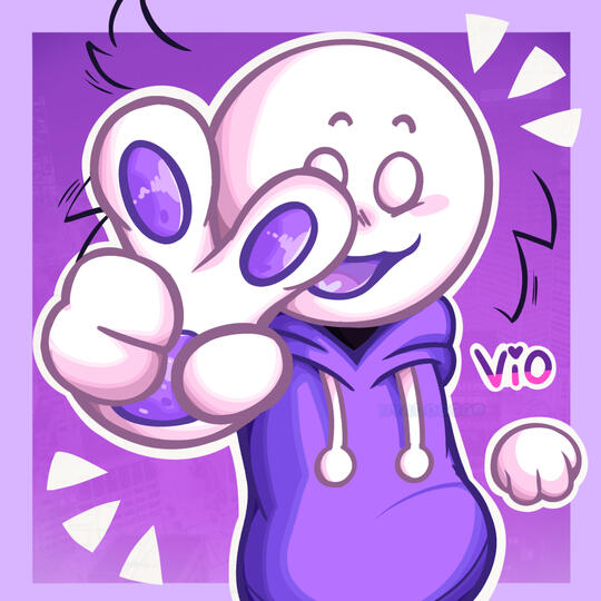 Artfight attack for @Violettia1 !