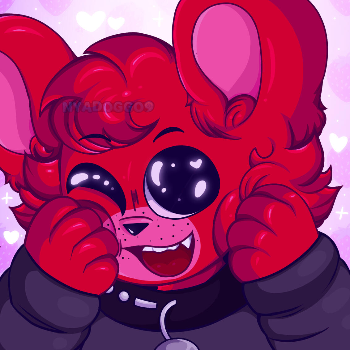 "Artfight attack for: GummybeaRR. I remember this drawing helping me find a new shading style that I enjoyed to do. Oh and I thought the character was cute at the time!"