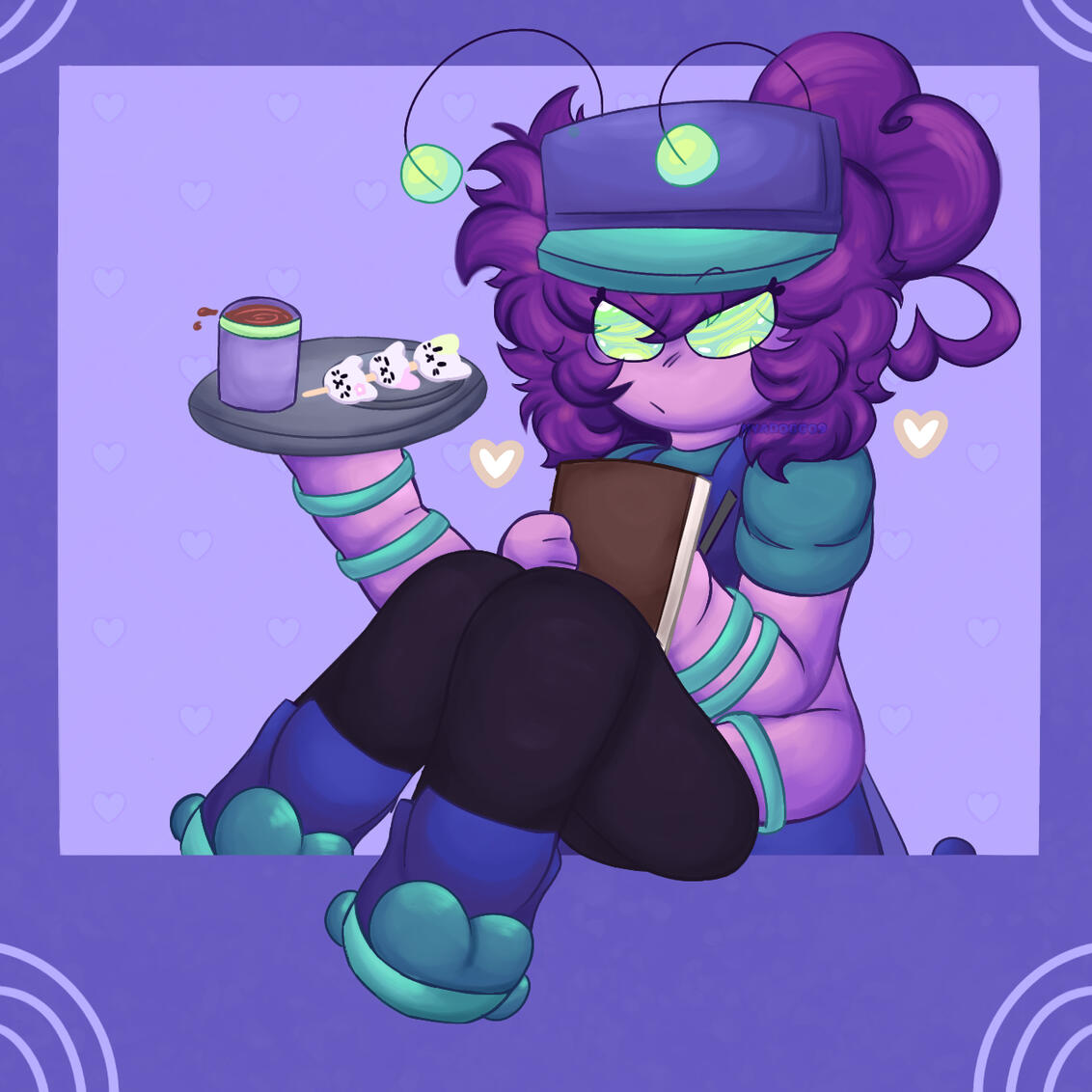 "Is that Javaaaaaa from the awesome town called Fevertown" (Characters in Art Credits: "Cesarfever_")