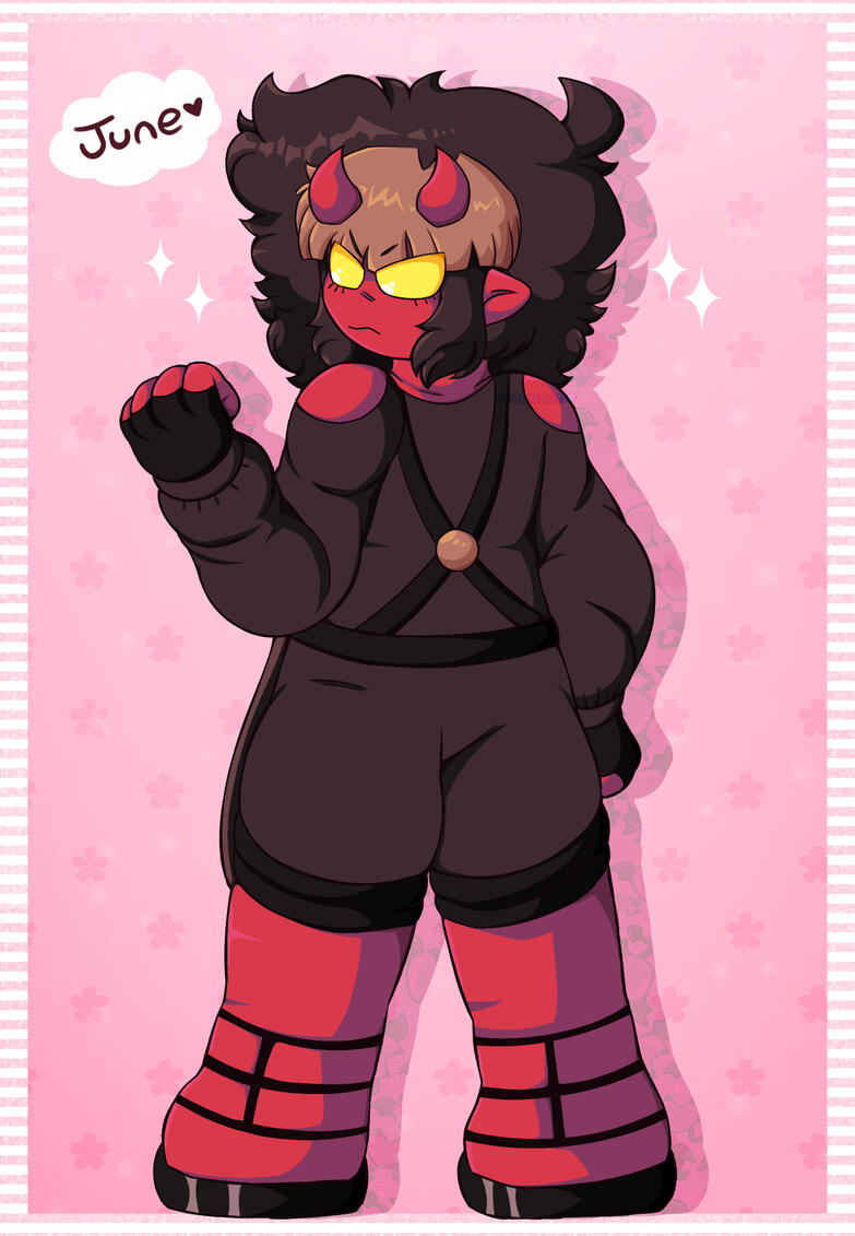 "Slayyy Juneee" (Characters in Art Credits: "Cesarfever_")