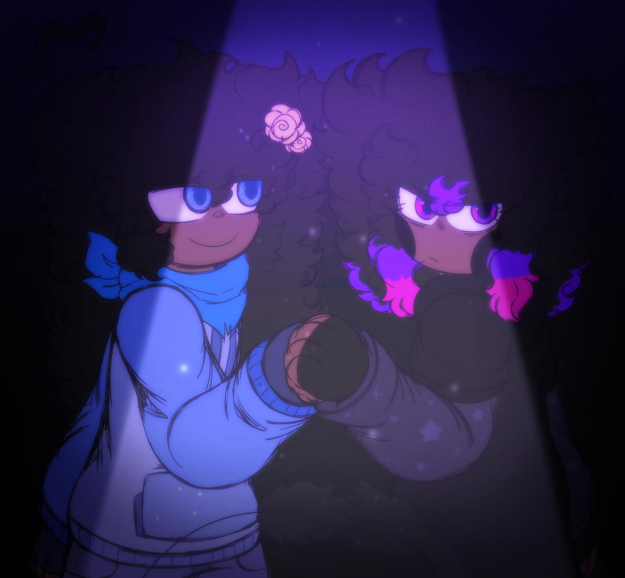 "The Rose and The Moon Rose"